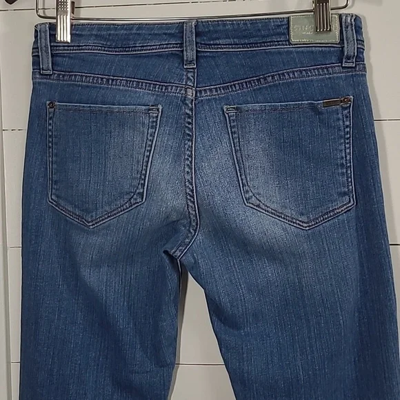Sinclair 10 Women's sz 27 Straight Leg 100% Cotton Denim Jeans - Picture 4 of 10